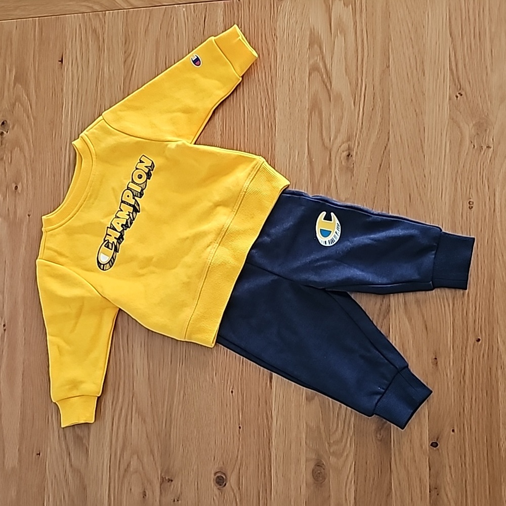 Champion 12m boy 2pc sweatshirt pant